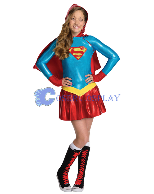 Superman Cosplay Costume Girls For Halloween